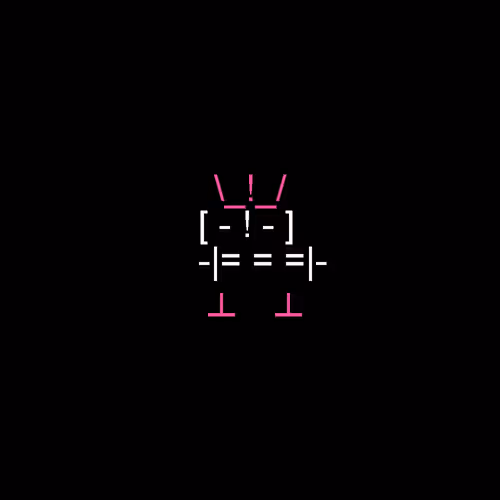 Trash Ascii Robots