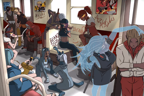 MustelaEM Draw Anime