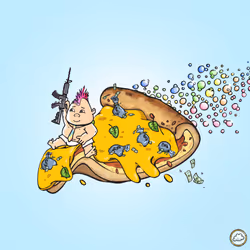 Pizza Puffers #173