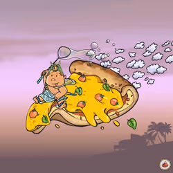 Pizza Puffers #55