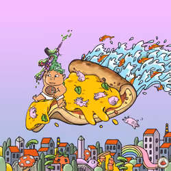 Pizza Puffers #1
