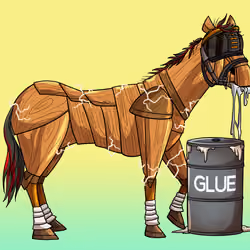 Glue Factory Horse #9104