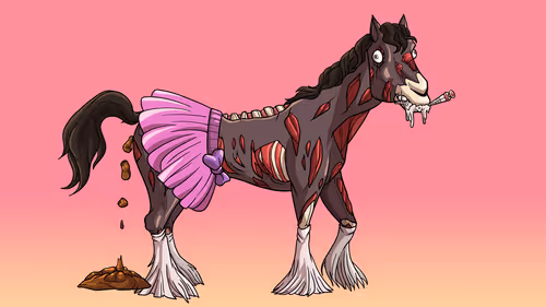Glue Factory Horse #2574