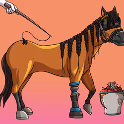 Glue Factory Horse #7828