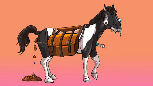 Glue Factory Horse #1521