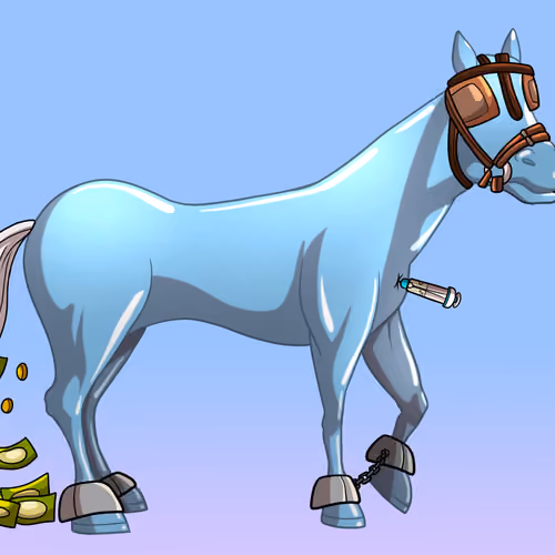 Glue Factory Horse #9519