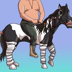 Glue Factory Horse #4123