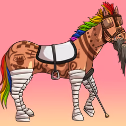 Glue Factory Horse #1013