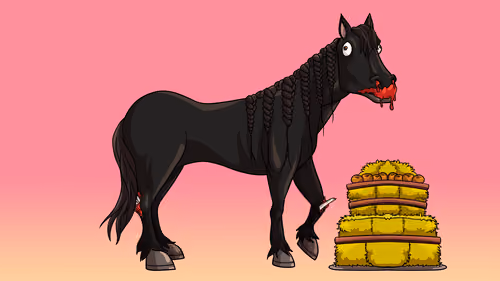 Glue Factory Horse #6010