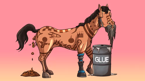 Glue Factory Horse #5024