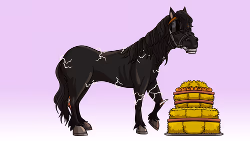 Glue Factory Horse #418