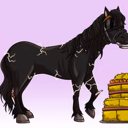 Glue Factory Horse #418