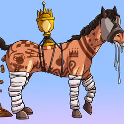 Glue Factory Horse #4452