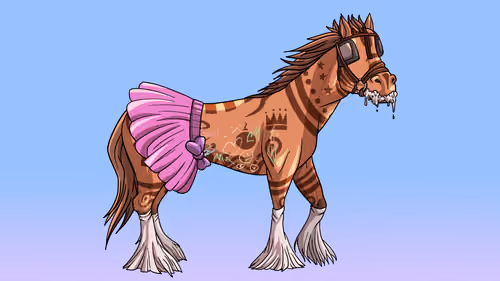 Glue Factory Horse #8727