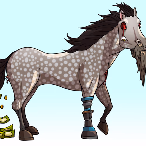 Glue Factory Horse #5499