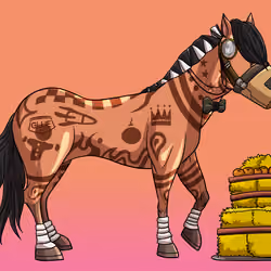 Glue Factory Horse #6672