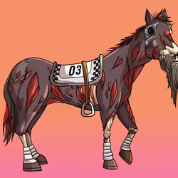 Glue Factory Horse #8898