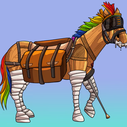 Glue Factory Horse #2104