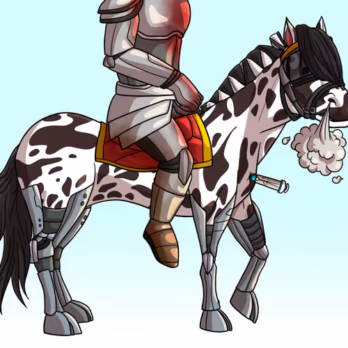 Glue Factory Horse #1121