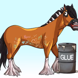 Glue Factory Horse #1081