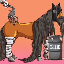 Glue Factory Horse #5628