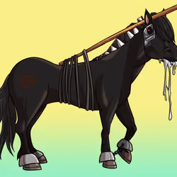 Glue Factory Horse #1628