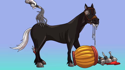 Glue Factory Horse #7890