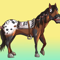 Glue Factory Horse #6255
