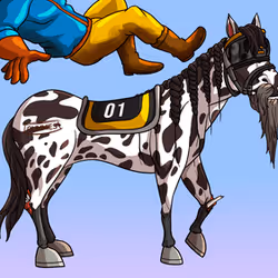 Glue Factory Horse #7548