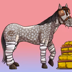Glue Factory Horse #1076