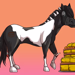 Glue Factory Horse #615