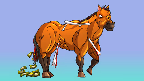 Glue Factory Horse #7108