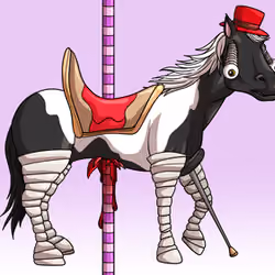 Glue Factory Horse #9009