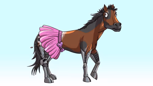 Glue Factory Horse #8452