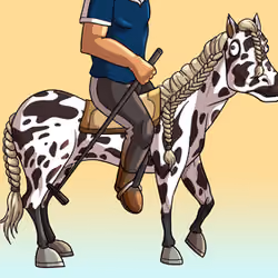 Glue Factory Horse #7129