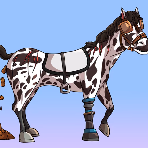 Glue Factory Horse #9138