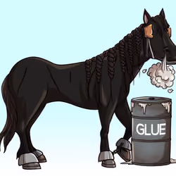 Glue Factory Horse #9135