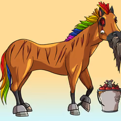 Glue Factory Horse #7671
