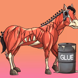 Glue Factory Horse #3487