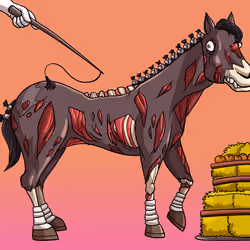 Glue Factory Horse #694