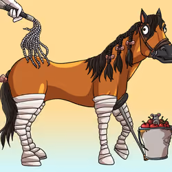 Glue Factory Horse #9385