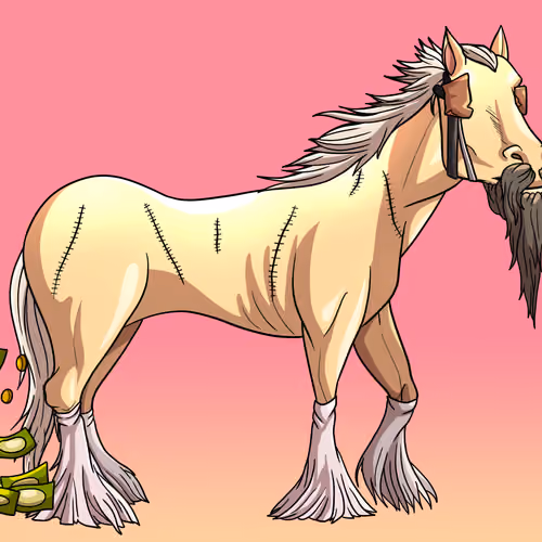 Glue Factory Horse #1189