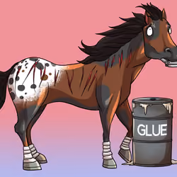 Glue Factory Horse #8642