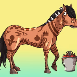 Glue Factory Horse #3690