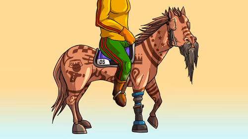 Glue Factory Horse #3928