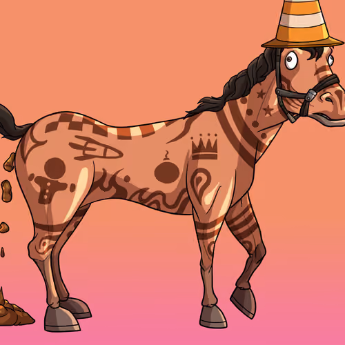 Glue Factory Horse #8345