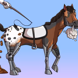 Glue Factory Horse #2054