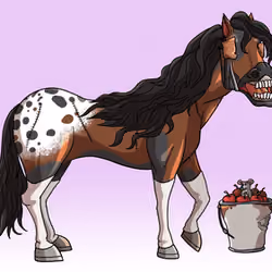 Glue Factory Horse #6834