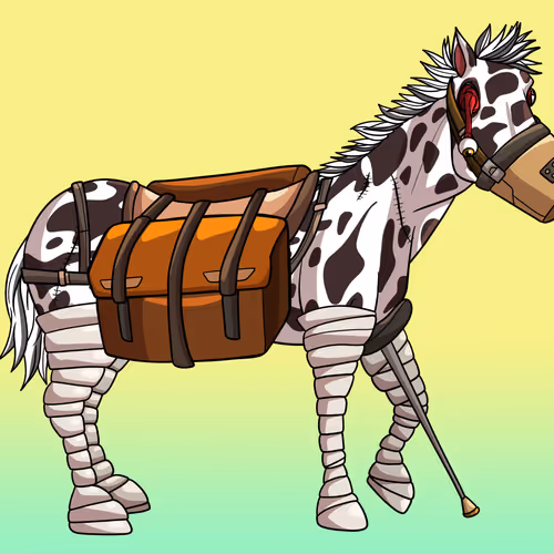 Glue Factory Horse #4004