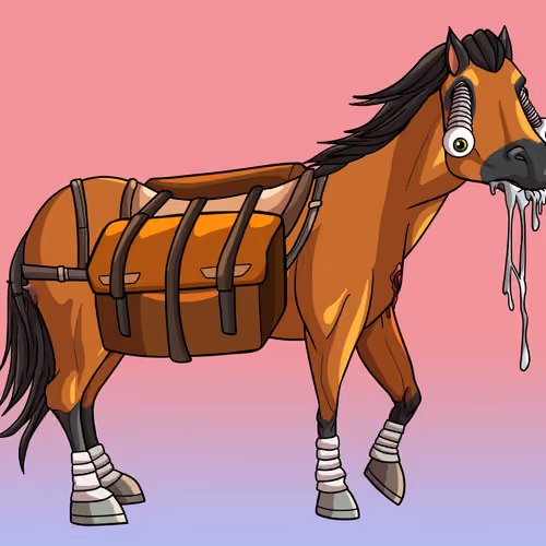 Glue Factory Horse #4256